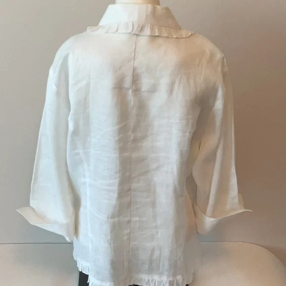 Vex Collection Ruffle Trim Jacket - Picture 6 of 11